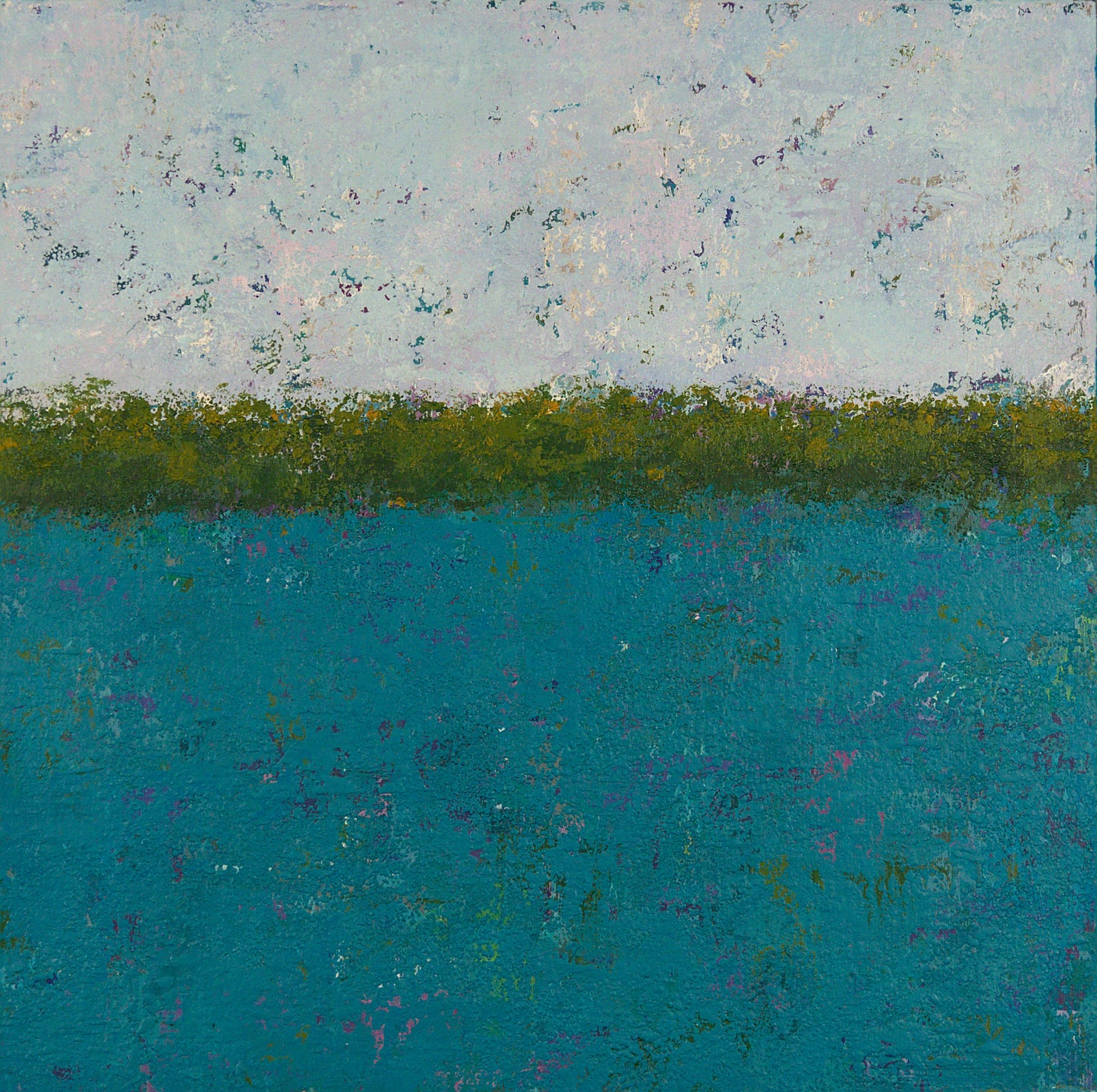 Driving By XIII - 16" x 16" Painting