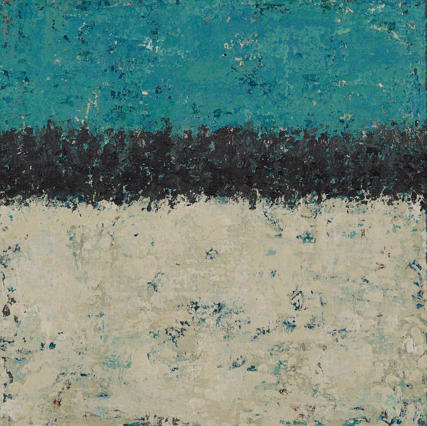 Driving By XVIII - 8" x 8" painting
