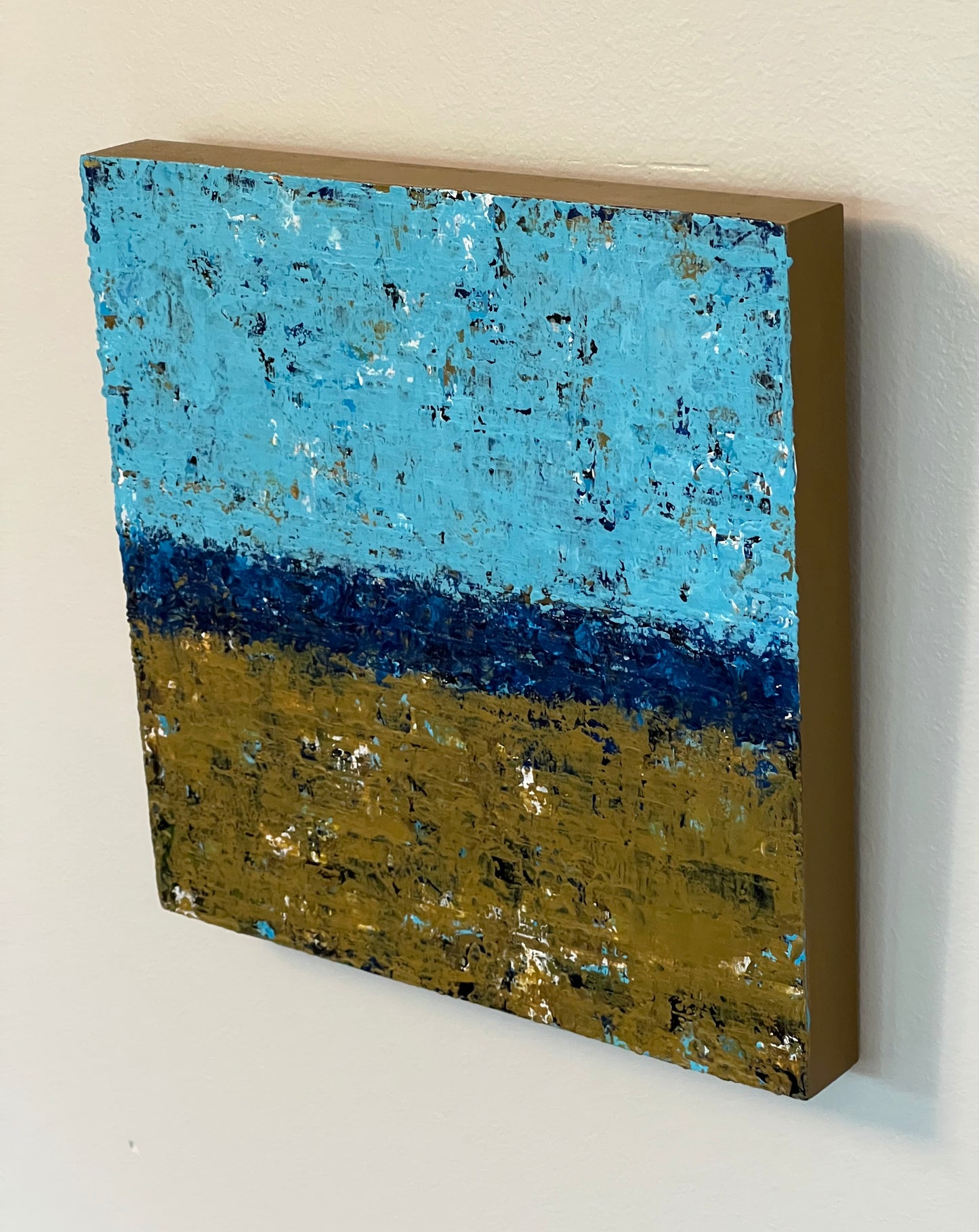 Driving By XIX - 8" x 8" painting
