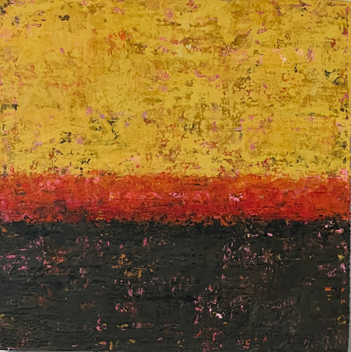 Driving By XXI - 8" x 8" painting