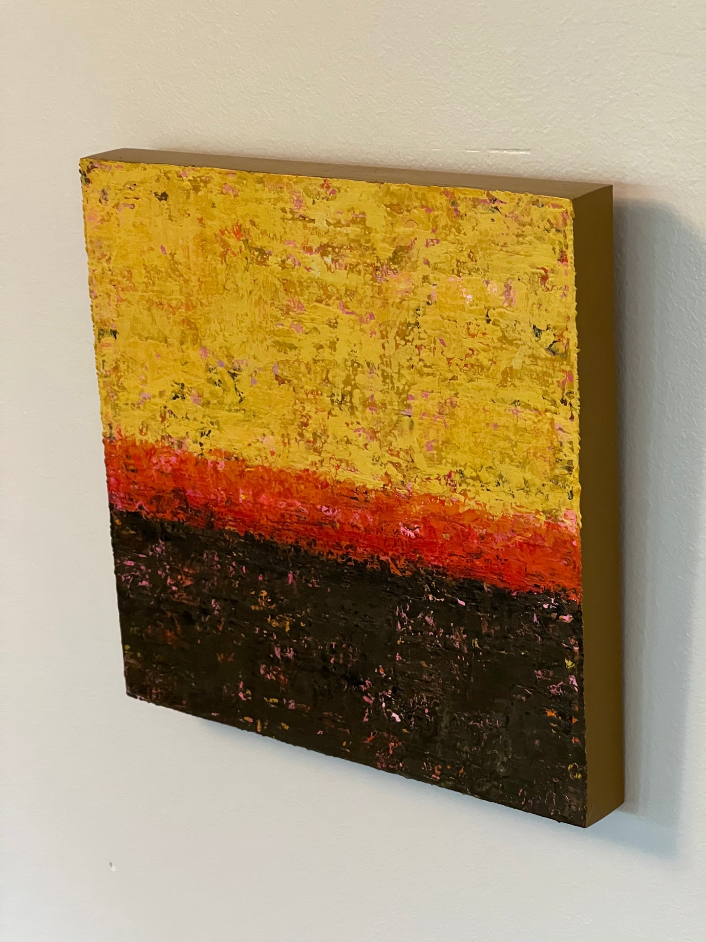 Driving By XXI - 8" x 8" painting
