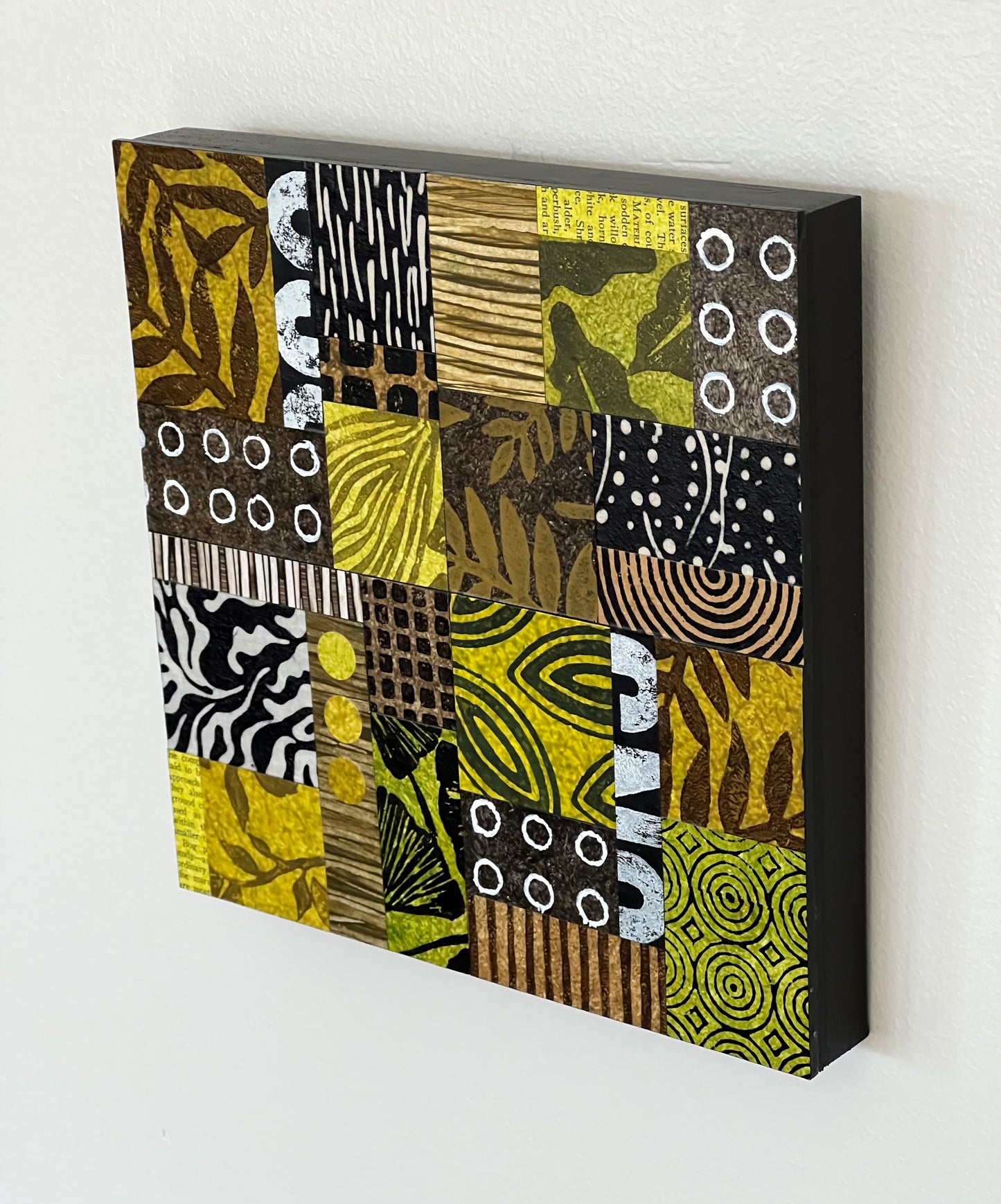 Dry Season III - 8" x 8" Collage