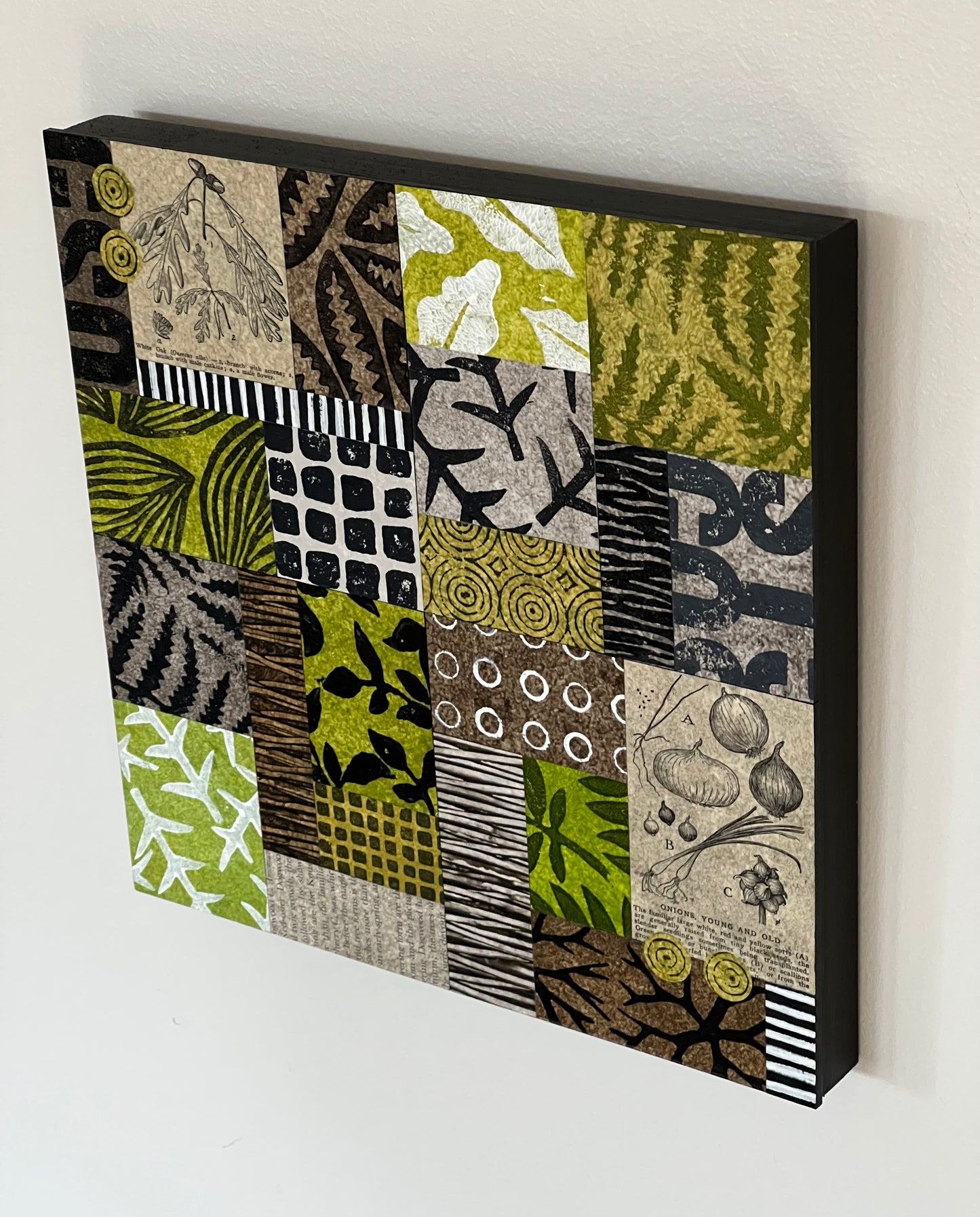 Forage IV - 10" x 10" Collage