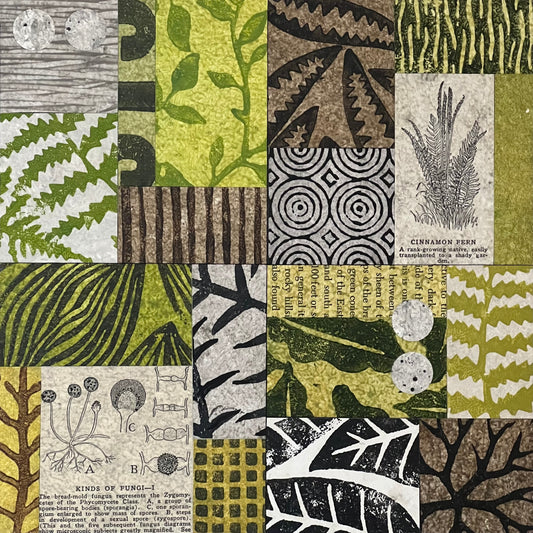 Forage V - 8" x 8" Collage