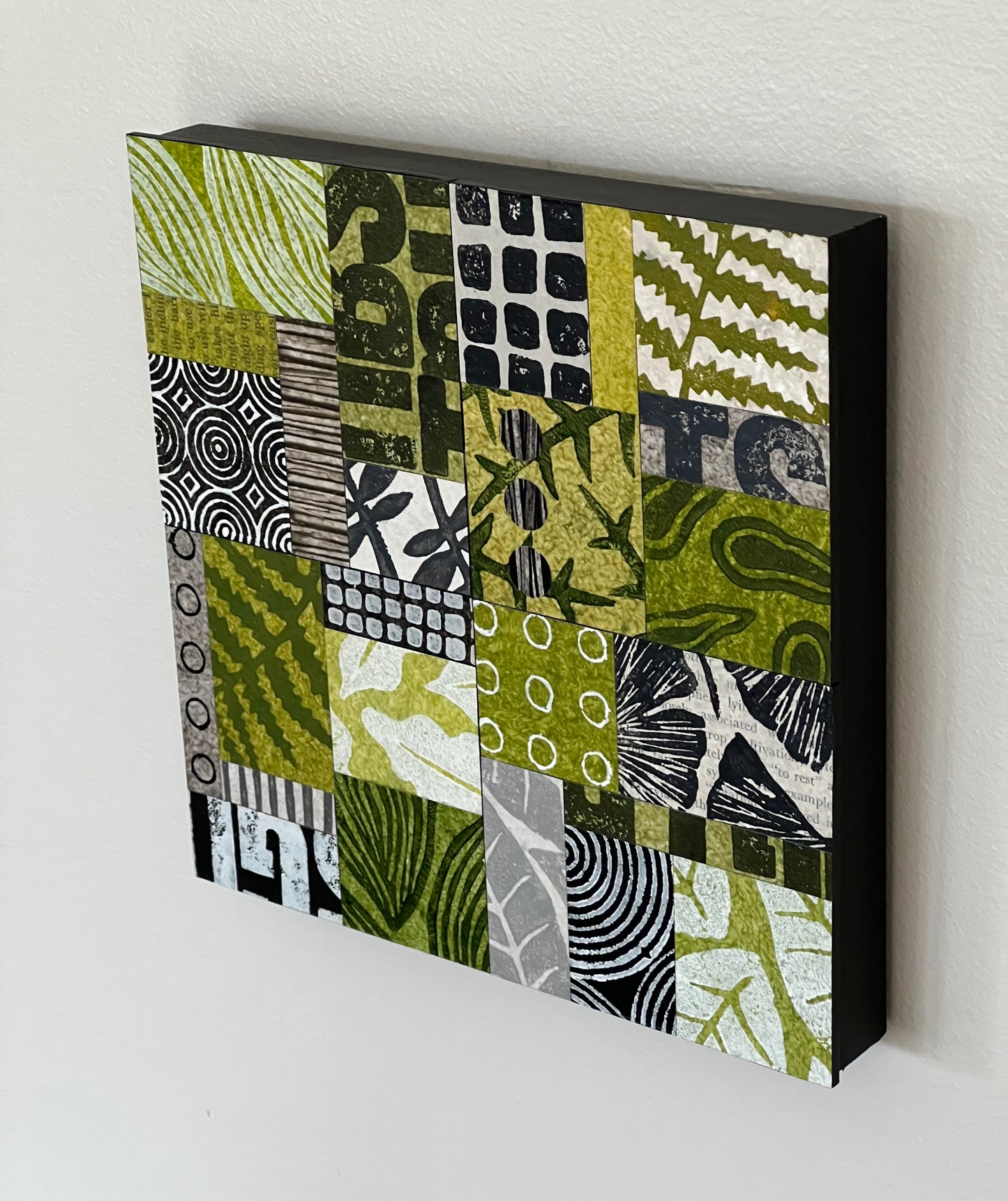 Forage XII - 8" x 8" Collage