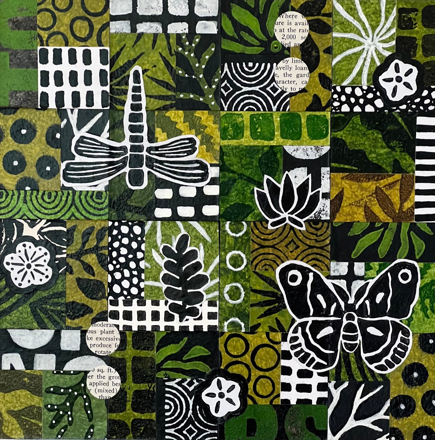 Inner Workings VI - 8" x 8" Collage