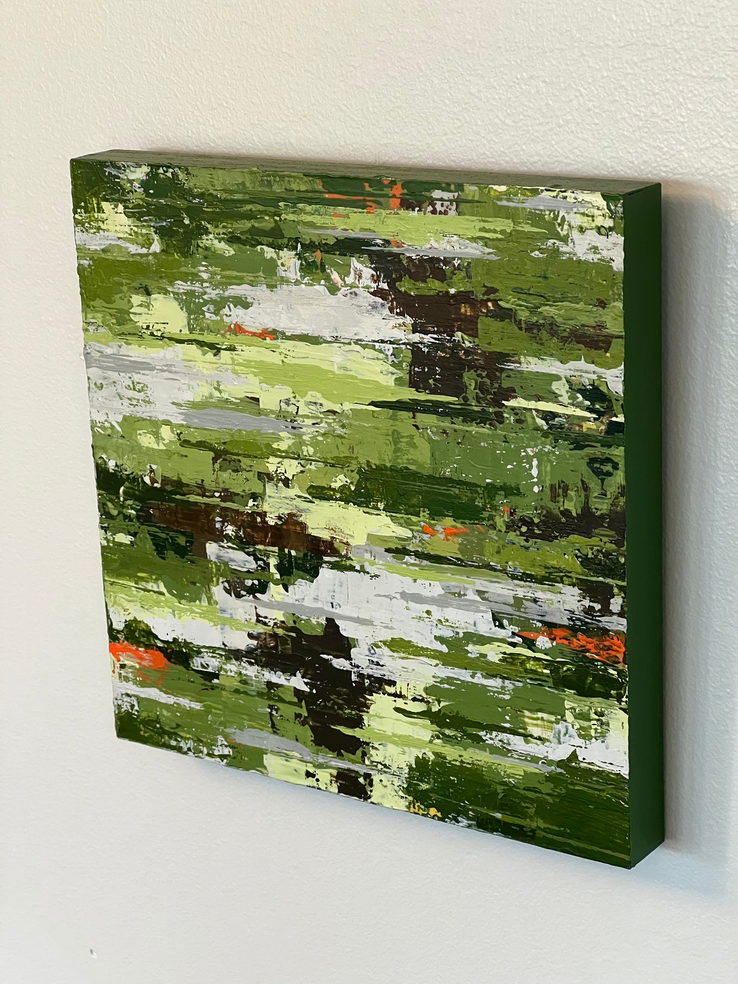 Light on Water IV - 8" x 8" painting