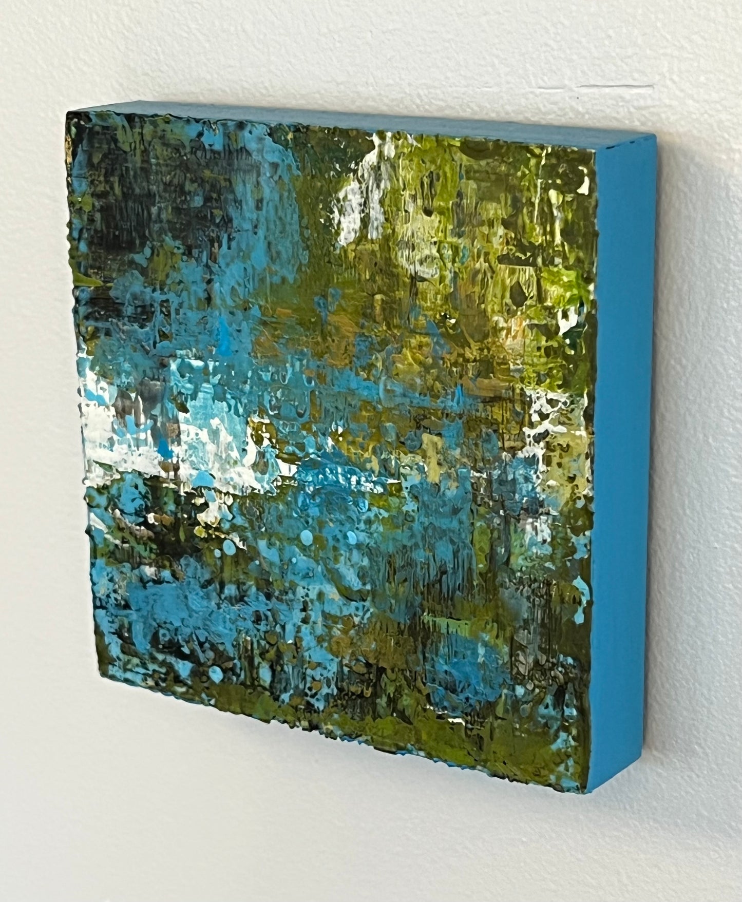 Light on Water VII - 5" x 5" painting