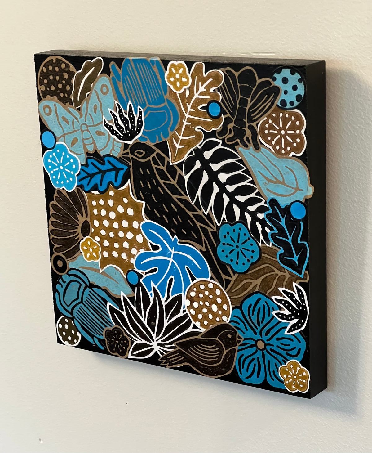 Near Twilight - 8" x 8" Collage