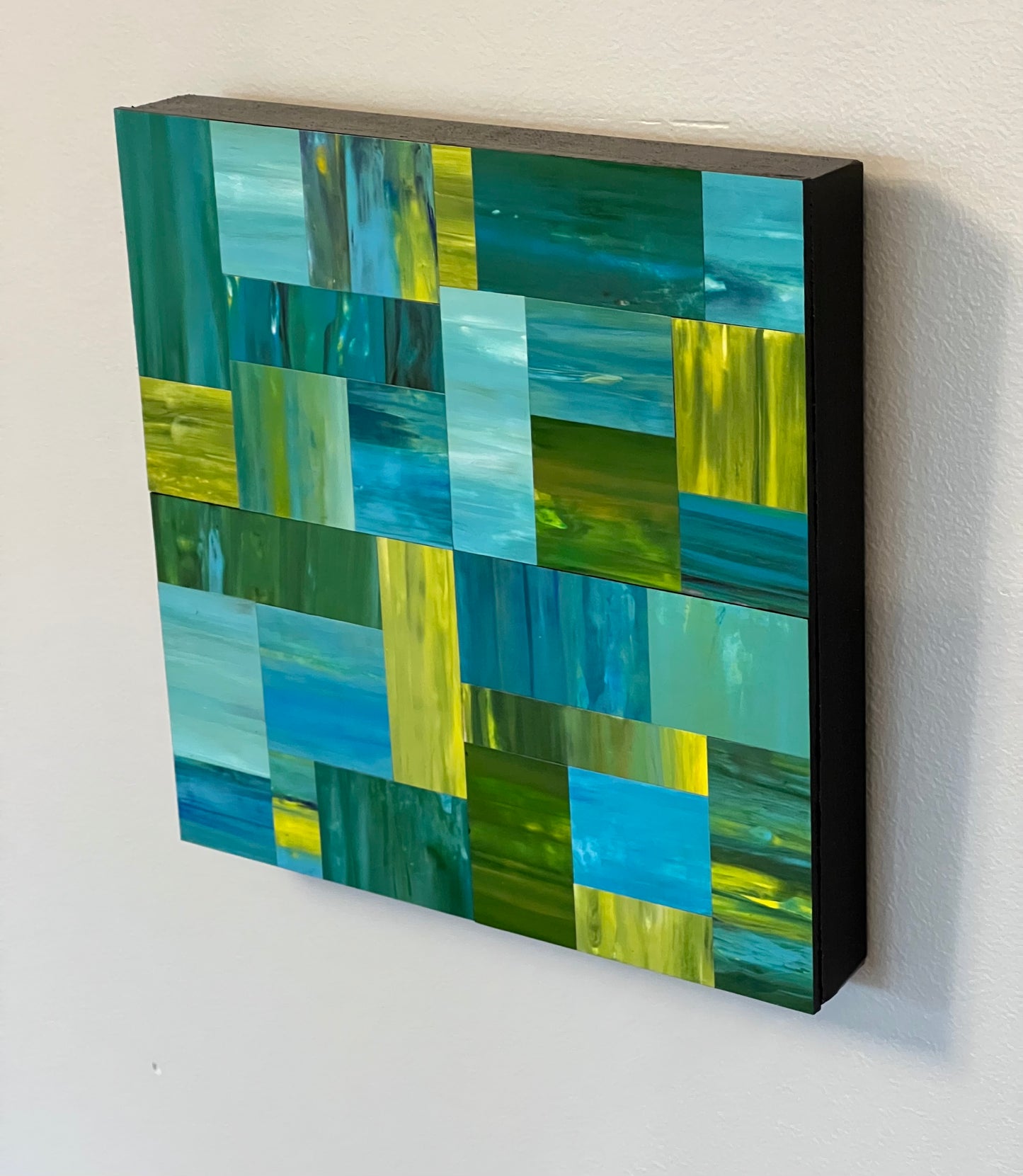 Off the Map - 8" x 8" Collage