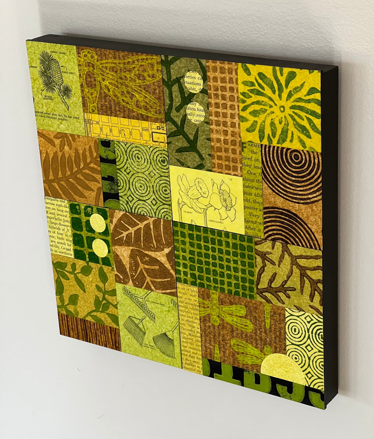 Urban Garden VI - 10" x 10" Collage