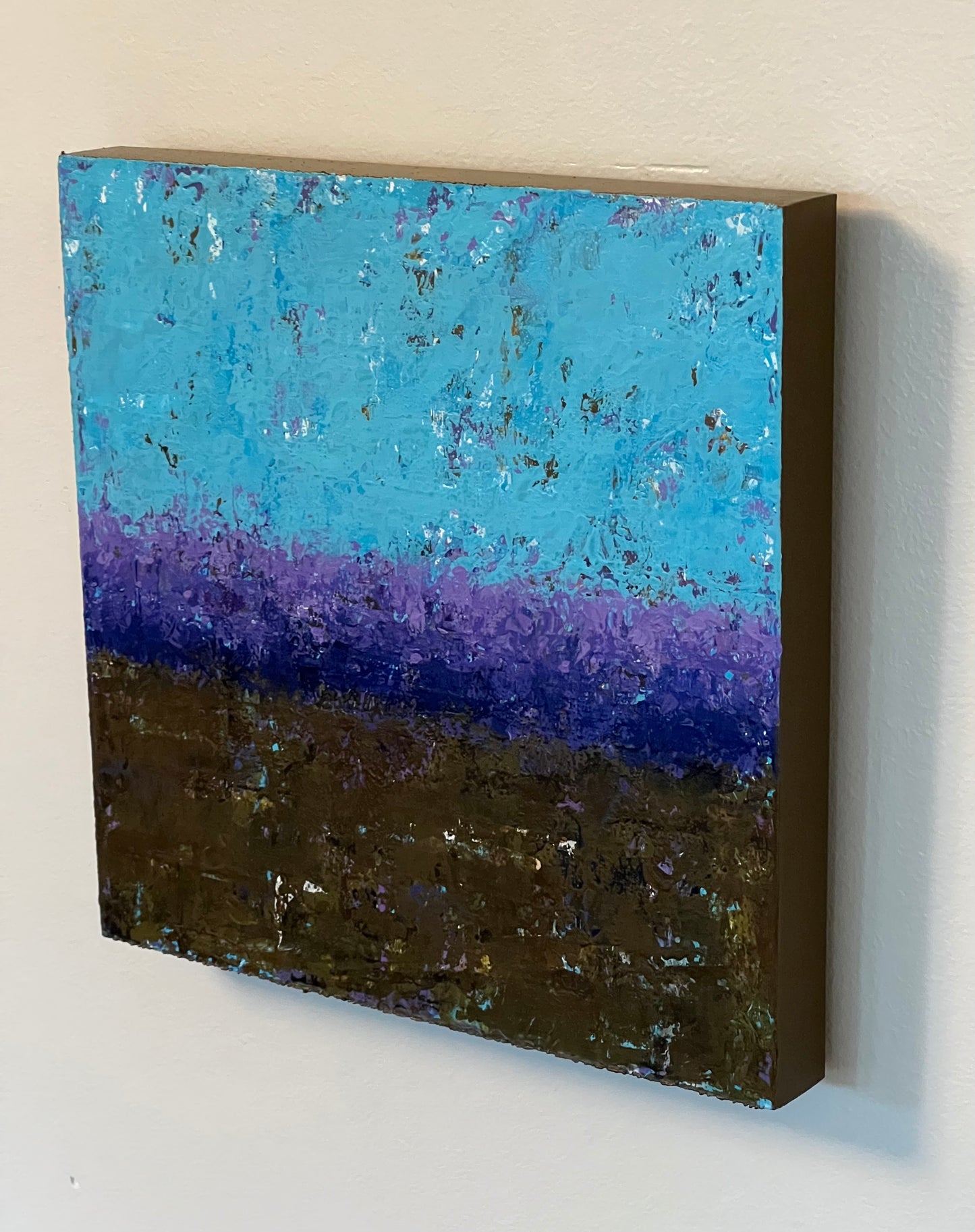 Driving By VII - 8" x 8" painting