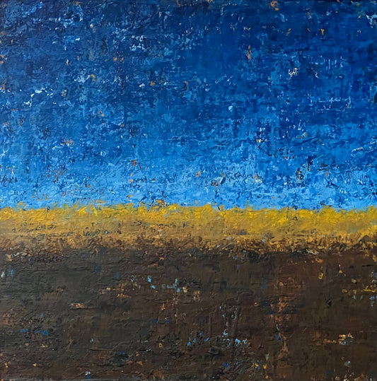 Driving By XII - 10" x 10" Painting