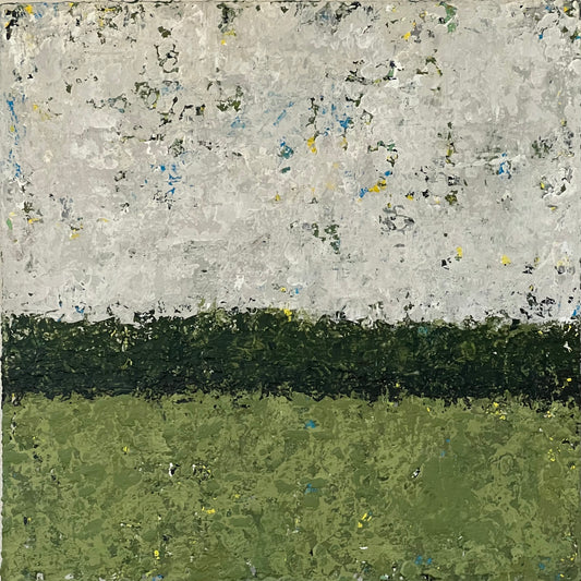 Driving By XXVIII - 8" x 8" painting