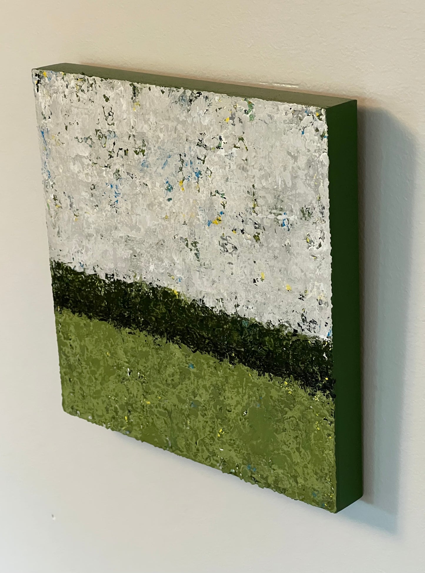 Driving By XXVIII - 8" x 8" painting
