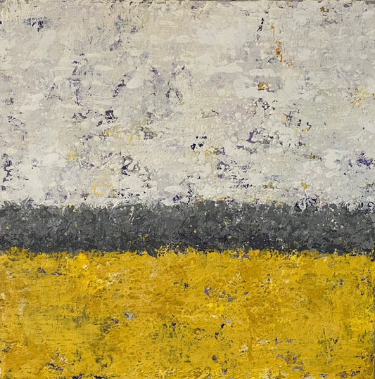Driving By XXVII - 8" x 8" painting