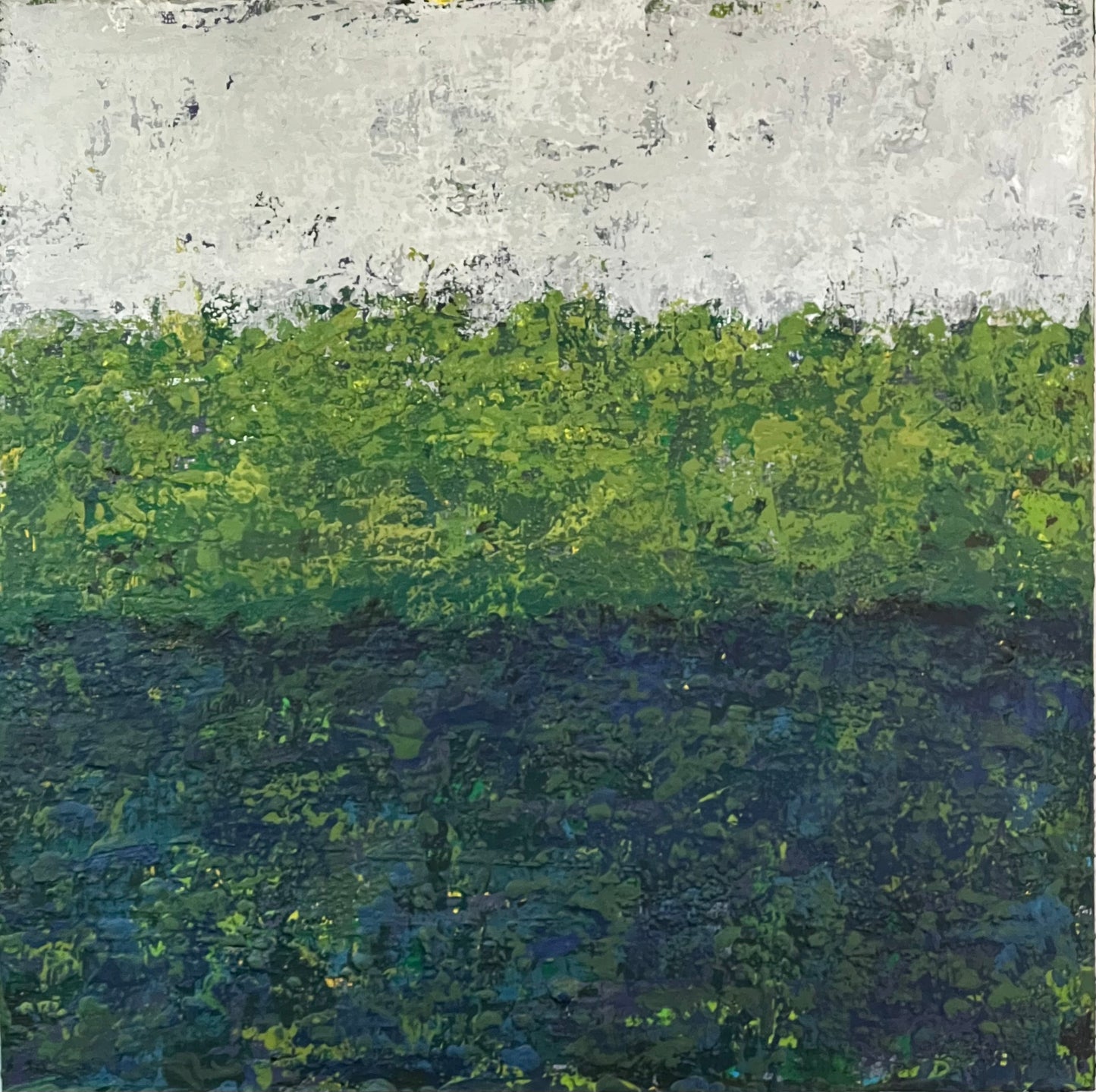 Driving By XX - 12" x 12" Painting