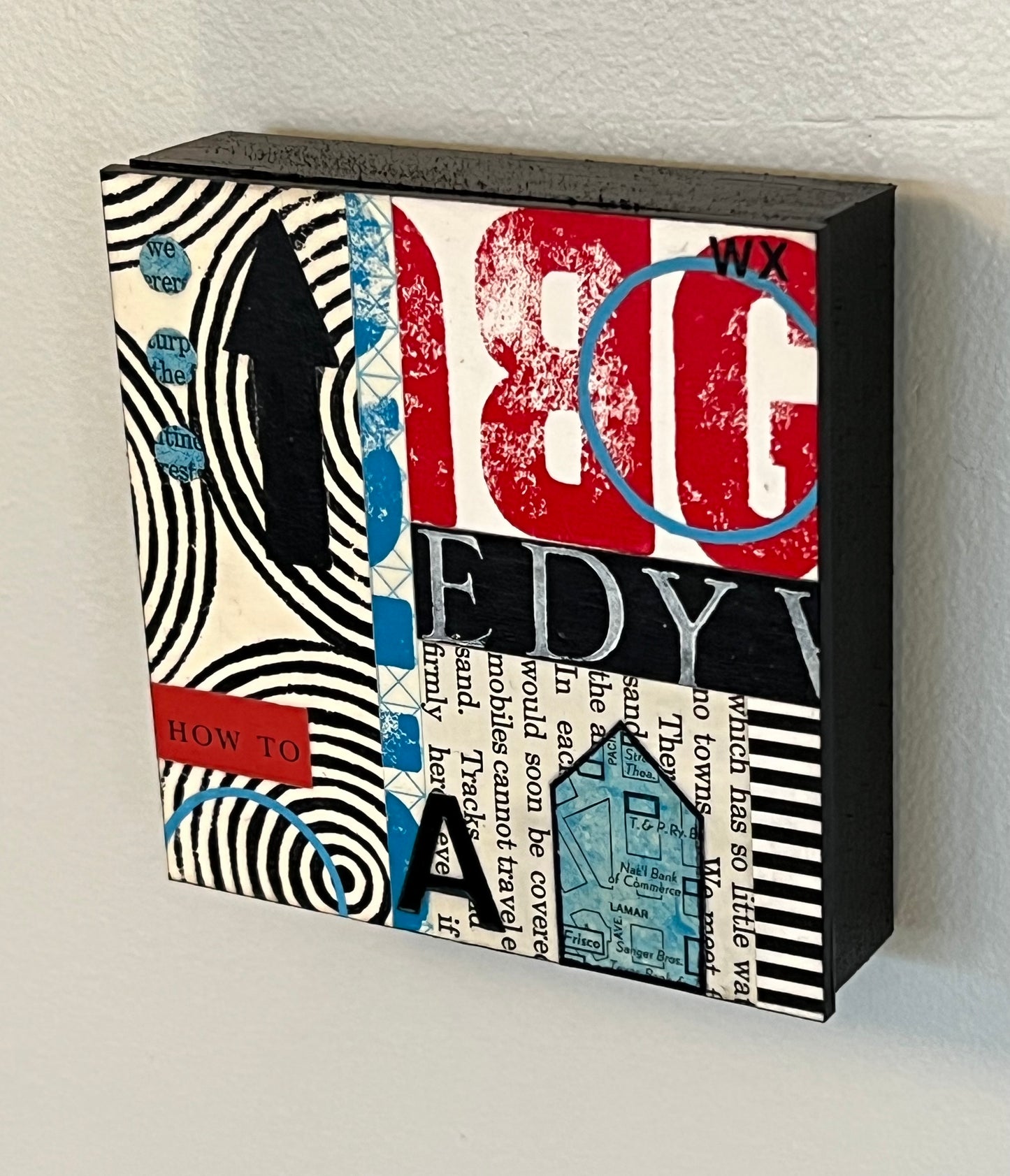 How To - 4" x 4" collage