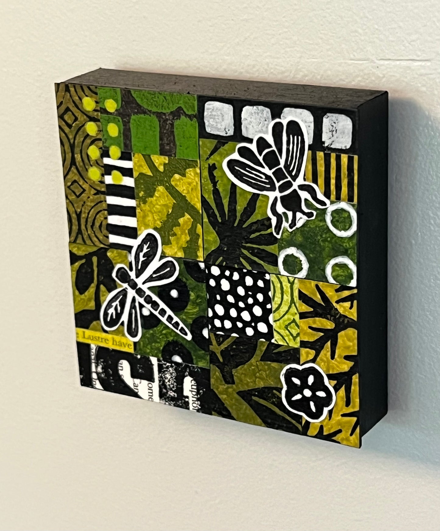Inner Workings III - 4" x 4" collage