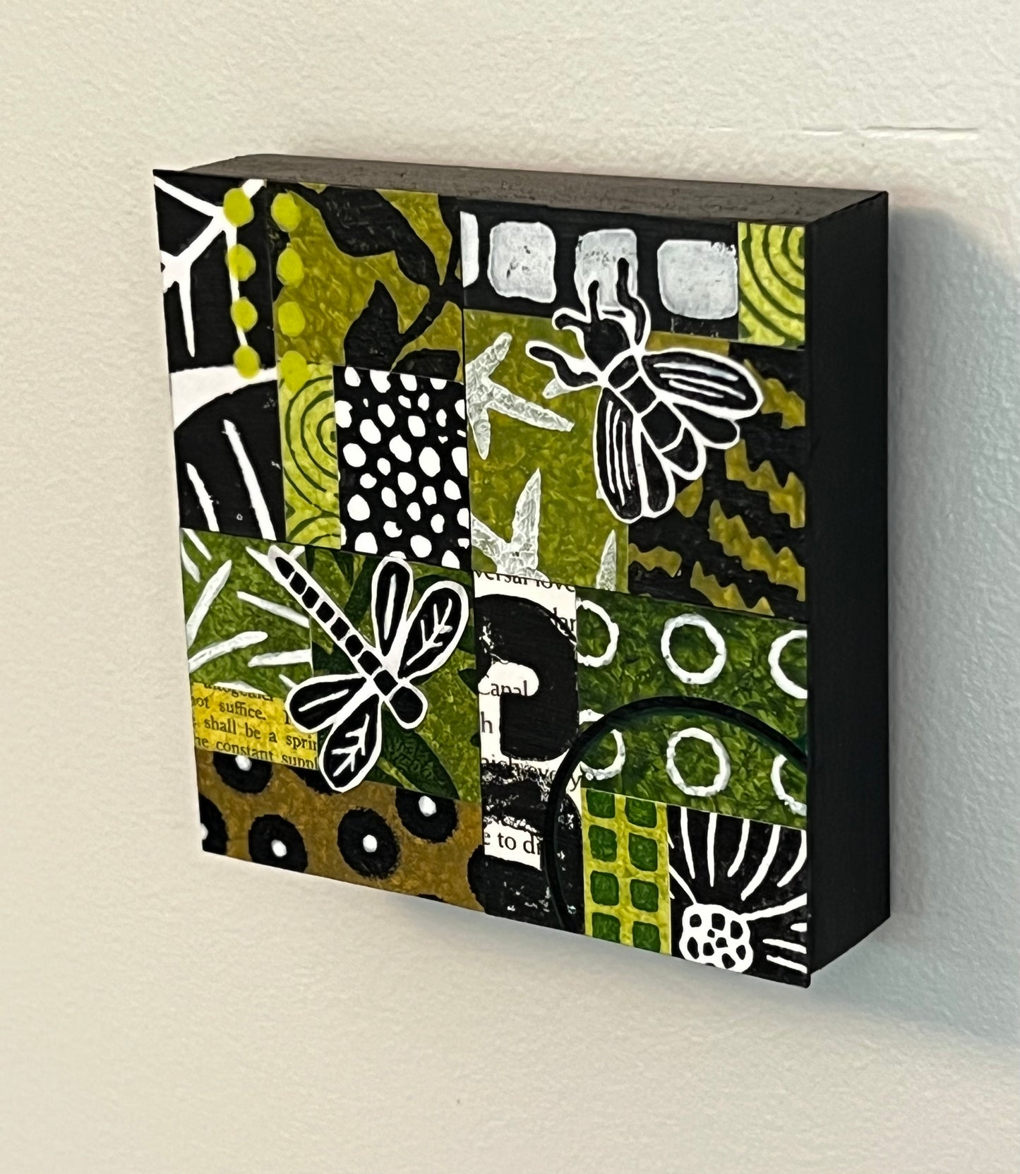 Inner Workings IV - 4" x 4" collage