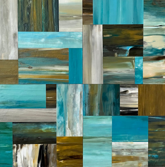 Lake District - 8" x 8" Collage
