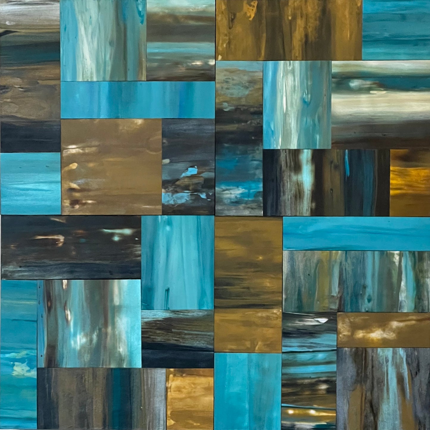 Lake District II - 8" x 8" Collage
