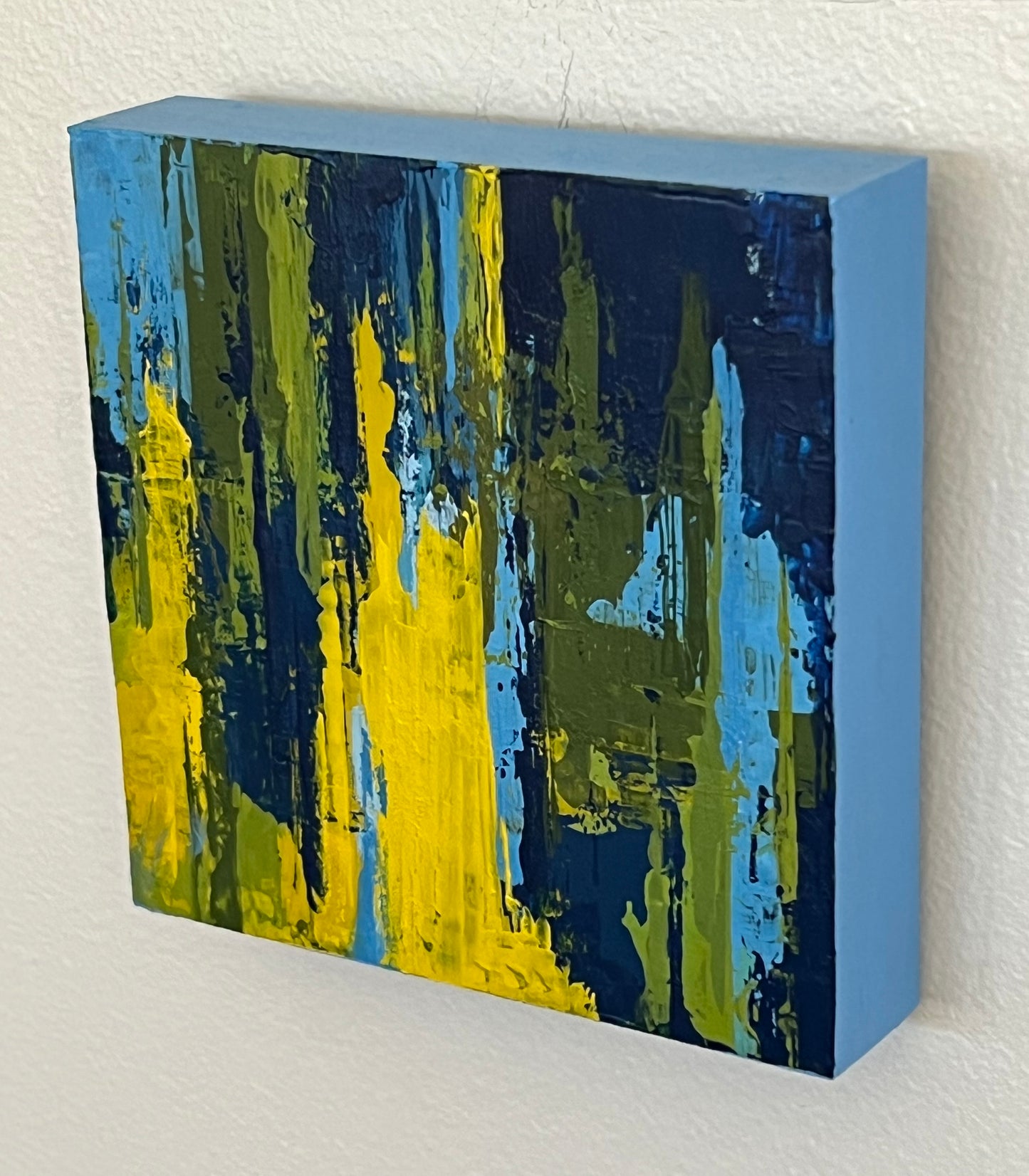 Light on Water III - 4" x 4" painting