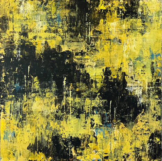 Light on Water V - 8" x 8" painting