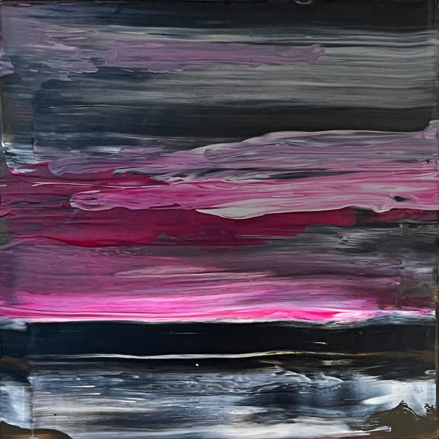 Sailors Delight - 5" x 5" painting